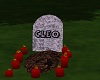 CLEO tombstone