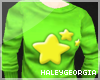 {HG} Green Star Sweater