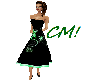CM! Green flower dress