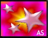 Star sticker "pink"
