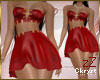 cK Chain Dress Red