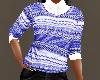 CF* Blue Casual Sweater