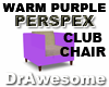 Purpl Perspex Club Chair