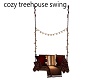 Cozy Treehouse Swing