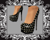 spiked black shoes