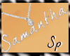 (Sp)Samantha nameplate