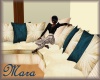 [Mra] Cream & Gold Couch