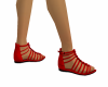 Red Gladiator Shoes