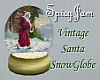 Vintage Santa SnowGlobe