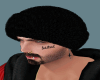 Winter Hat Fur Black