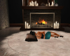 Fireplace Cuddle Pillow