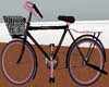 Pink & Black Bicycle