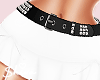 🩷 Simple White Skirt