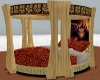 -Syn- Red Medieval Bed
