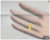 T» Wedding Ring F.