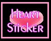 Pink Heart sticker