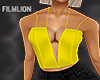 F' Yellow Sling Top