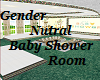 Nutral Baby Shower Room