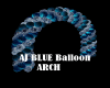 AJ Blue Balloon Arch