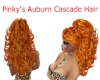 PinkysAuburnCascadeHair