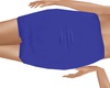 Blue Mini Skirt Slim
