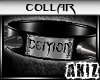 ]Akiz[ Demon PVC Collar