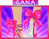 G; Ankle Bows {Pink}