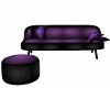 purple club couch