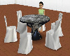 Diamond Rose Party Table