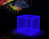 Neon Cube Seat `