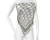 Designer Silk Scarf Top