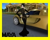 Black&Gold 3abaya Dress