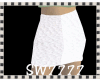 °Mini Skirt White Leathe