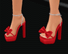 !  RED  PARTY  SHOES