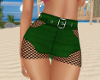 SR~ Green Net Skirt