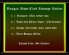 Reggae Root Club Rules