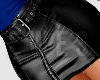 Leather Zip Skirt RL