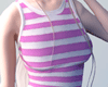 E| Striped t-shirt
