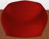=+red suede bean bag+=