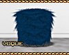 [V] Blue Fur Stool