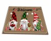 X-MAS Gnome Welcome Rug