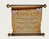 keep the sabbath