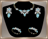  Blue Jewelry Set