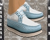 King WhtBlue Loafer
