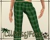 *J* Green Plaid PJs