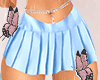 ð¢. blue flared skirt