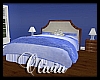 *OI* Blue Cuddle Bed Set