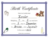 Birth certificates