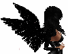 Sm Black Glitter Wings