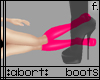 :a: HotPink PVC Boots v2